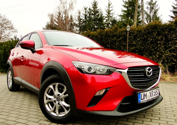 Mazda CX-3 cena 72900 przebieg: 97062, rok produkcji 2019 z Iława małe 781